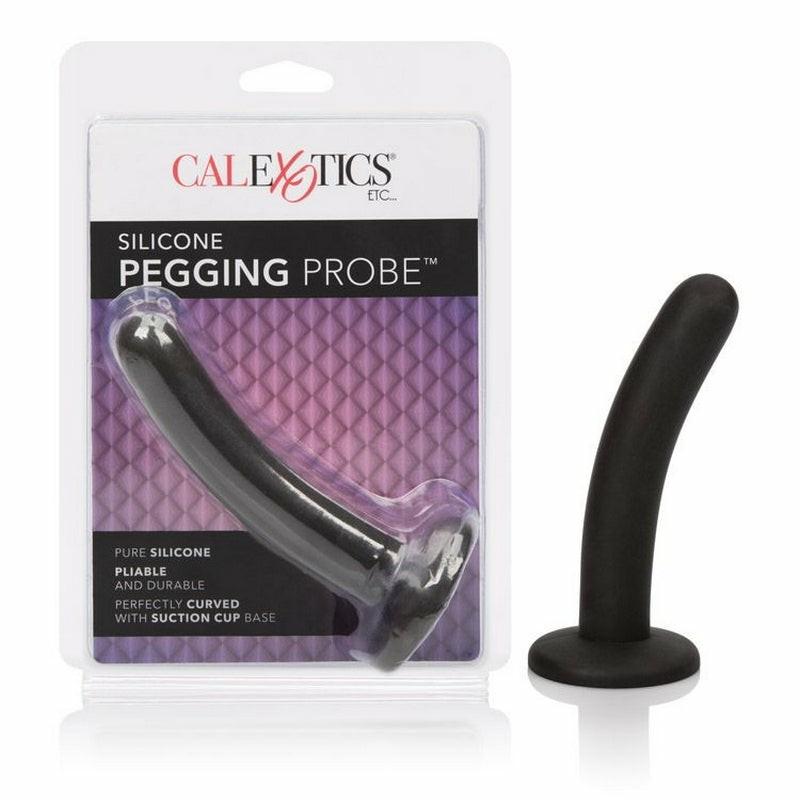 Black Dildos | Silicone Pegging Probe Black Dildos Black Dildos