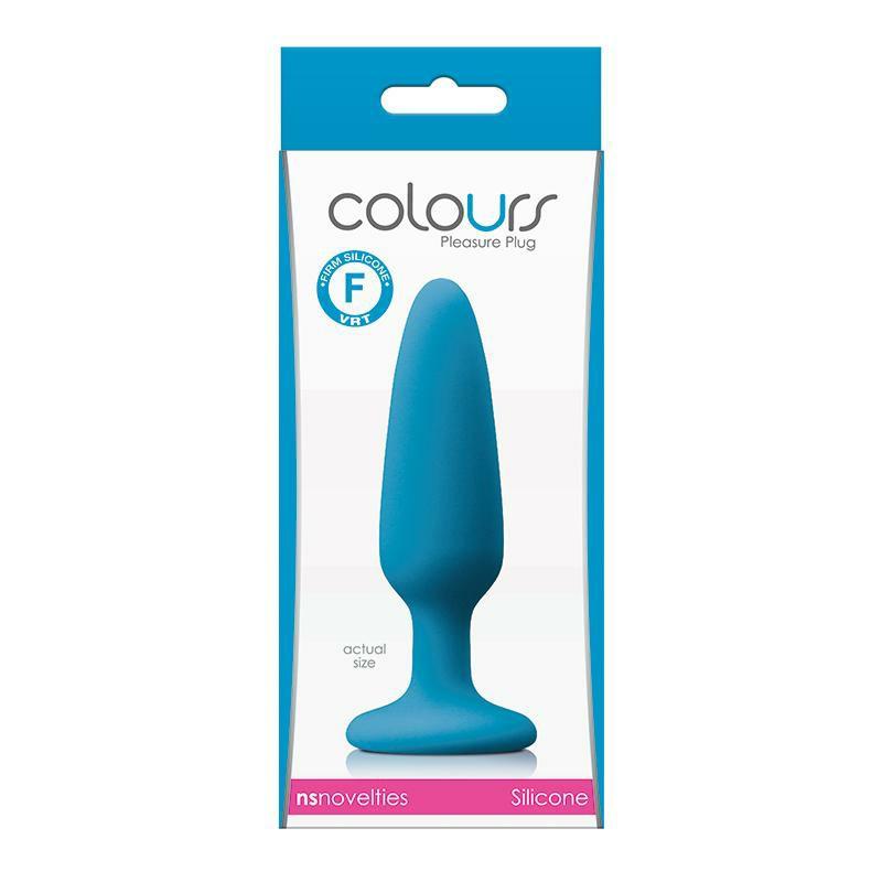 Butt Plugs | Colours Pleasures Small Plug Blue Anal Toys Butt Plugs