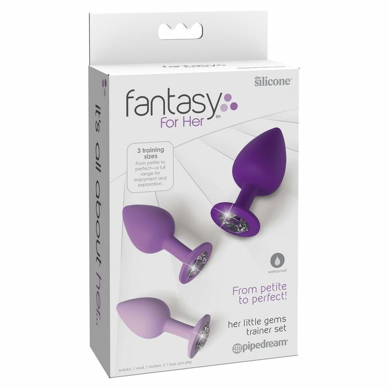 Butt Plugs | Fantasy For Her Her Little Gems Trainer Set Anal Toys Butt Plugs