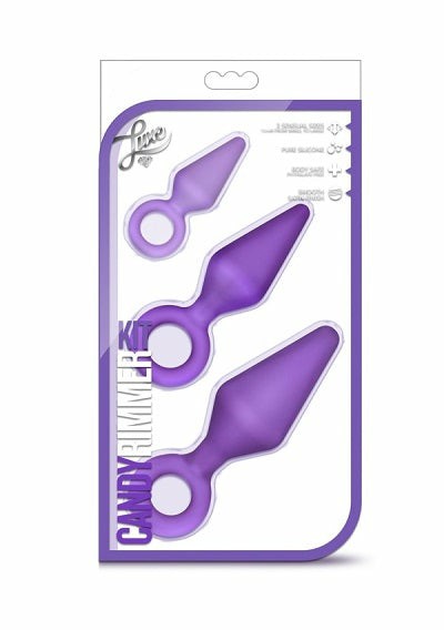 Butt Plugs | Luxe Purple Candy Rimmer Kit Anal Toys Butt Plugs