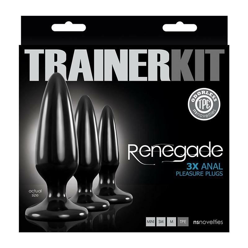 Butt Plugs | Renegade Pleasure Plug Trainer Kit Anal Toys Butt Plugs