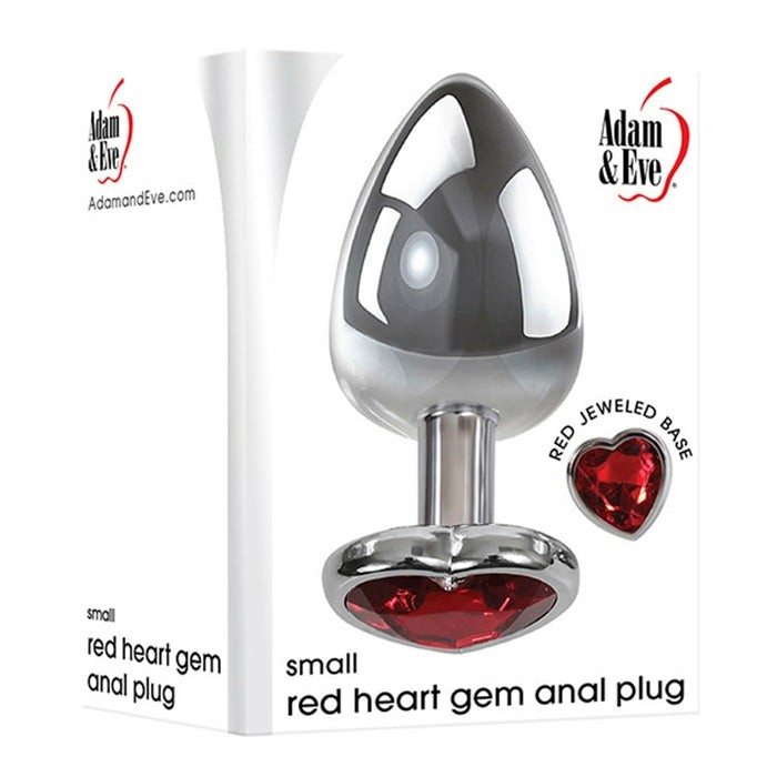 Butt Plugs | Small Red Heart Gem Anal Plug Anal Toys Butt Plugs