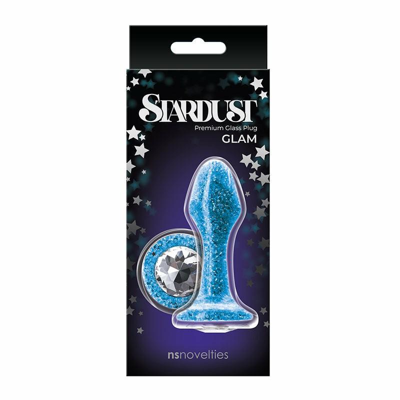 Butt Plugs | Stardust Glam Blue Anal Toys Butt Plugs