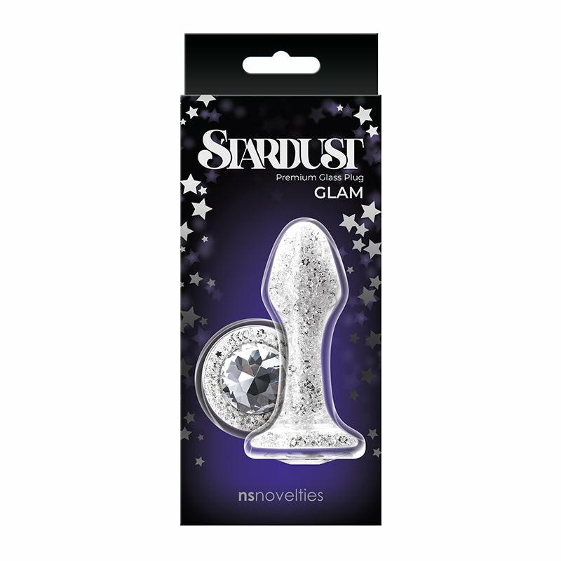 Butt Plugs | Stardust Glam White Anal Toys Butt Plugs