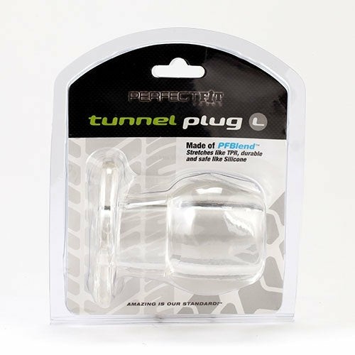 Butt Plugs | Tunnel Plug Large Clear Anal Toys Butt Plugs