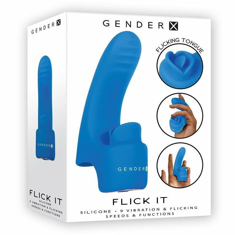 Clitoral Vibrators | Flick It Finger Vibrator Blue Clitoral Vibrators Clitoral Vibrators