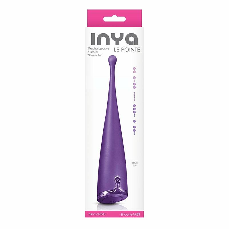 Clitoral Vibrators | Inya Le Pointe Purple Clitoral Stimulator Clitoral Vibrators Clitoral Vibrators