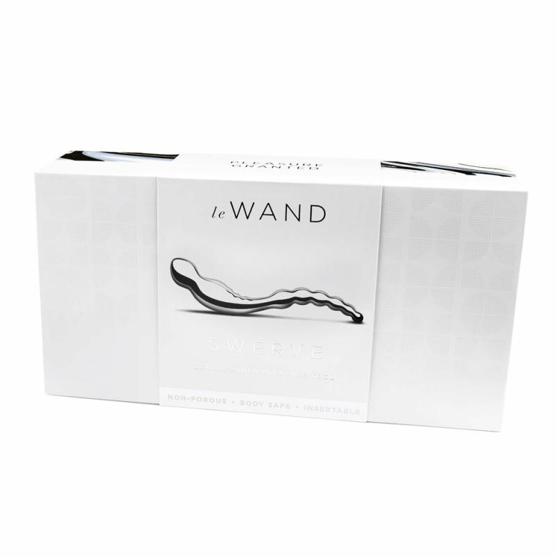 Double Ended | Swerve Stainless Steel Dildo Dildos Double Ended