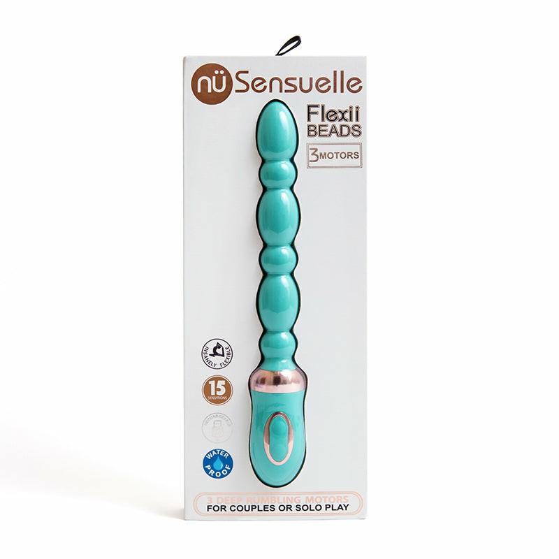 G-Spot | Nu Sensuelle Flexii Beads Electric Blue G-Spot G-Spot