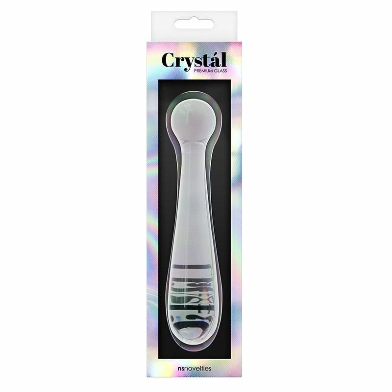 Glass Sex Toys | Crystal Clear Pleasure Wand Dildos Glass Sex Toys