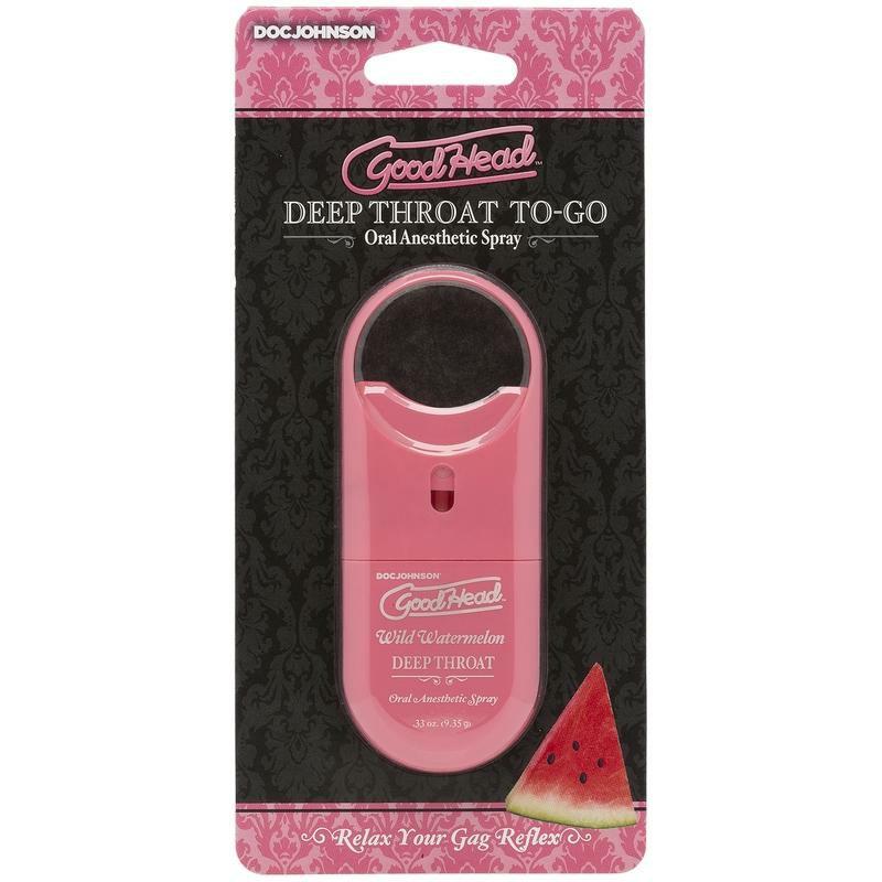 Prolongers & Desensitizers | GoodHead To-Go Deep Throat Spray Lotions Prolongers & Desensitizers