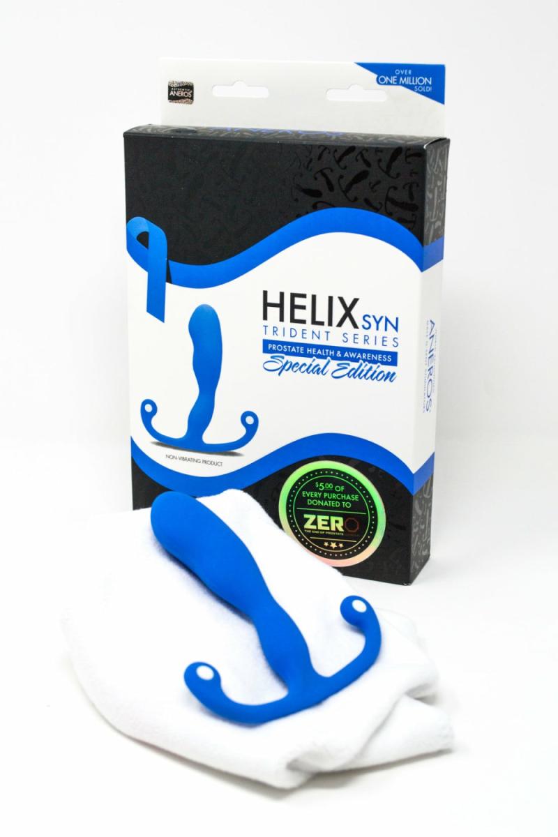 Prostate Massagers | Helix Syn Trident Blue Limited Edition Anal Toys Prostate Massagers