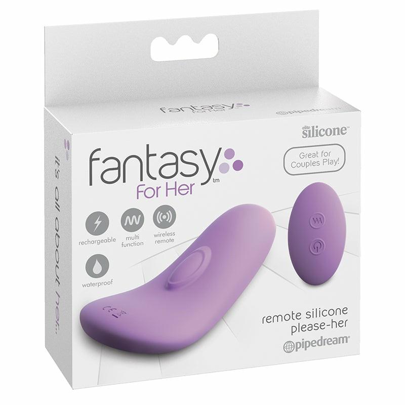 Remote Controlled | Fantasy For Her Remote Silicone Please-Her Remote Controlled Remote Controlled