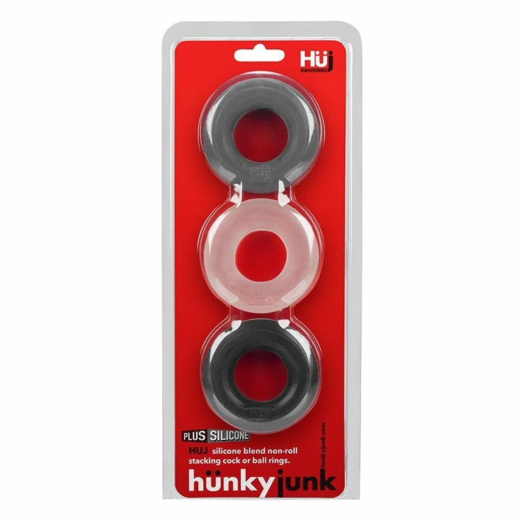 Rubber Rings | Huj3 C-Ring Tar Multi 3 Pack Cock Rings Rubber Rings