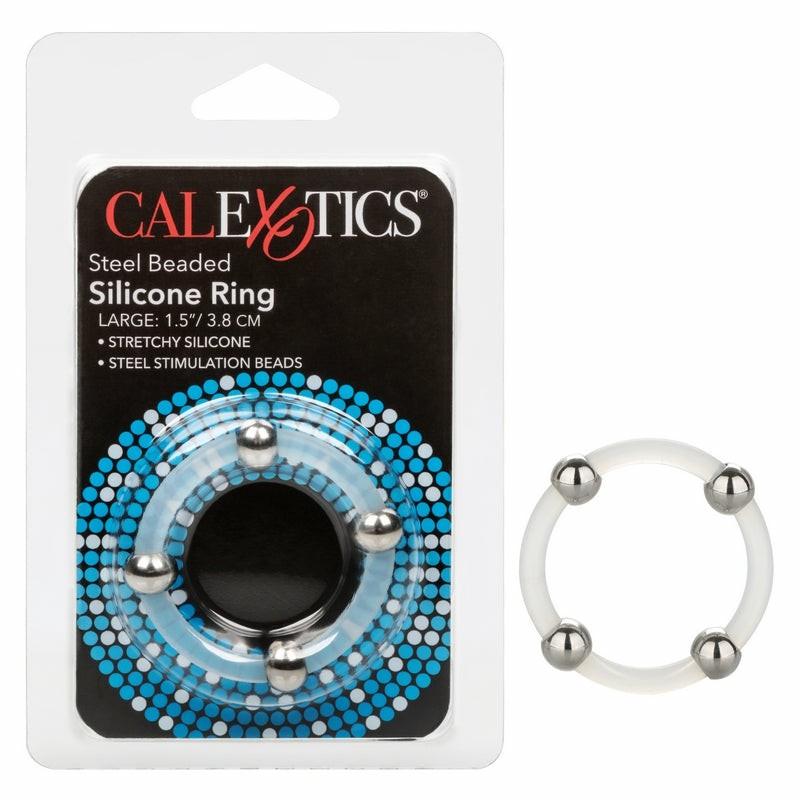 Rubber Rings | Steel Beaded Silicone Ring Large Cock Rings Rubber Rings