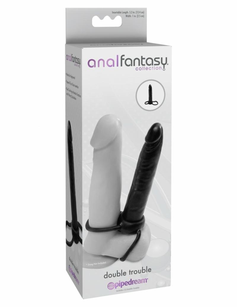 Strap-Ons & Harness | Anal Fantasy Double Trouble Strap On Dildos Strap-Ons & Harness