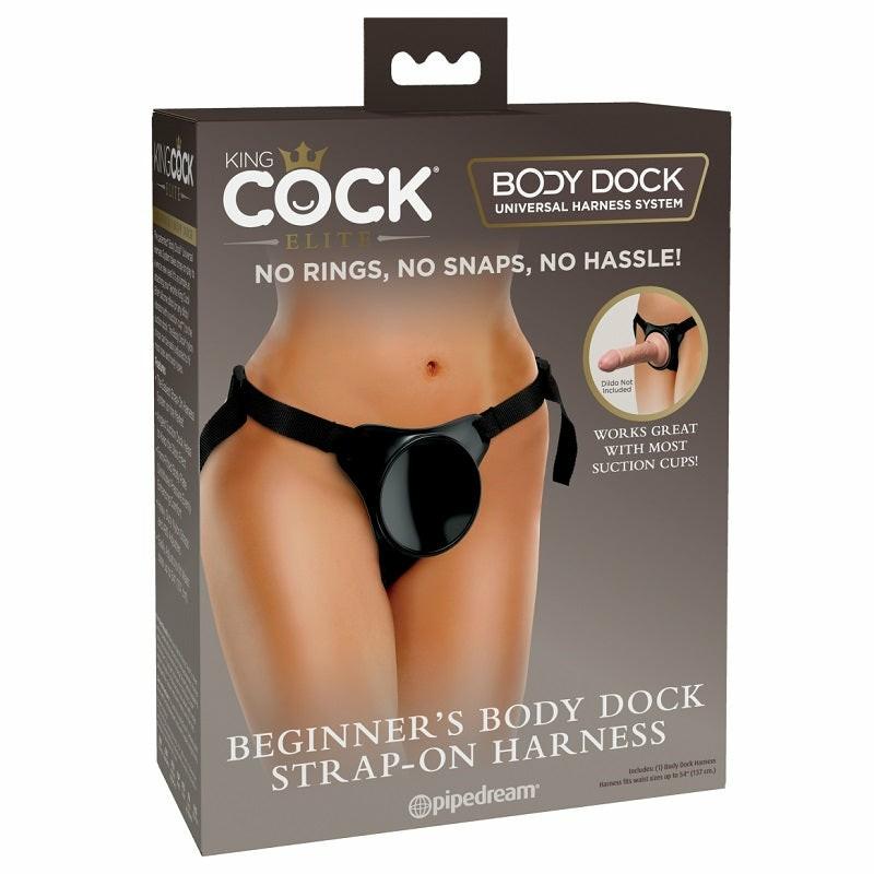 Strap-Ons & Harness | King Cock Elite Beginner’s Body Dock Strap-On Harness Dildos Strap-Ons & Harness