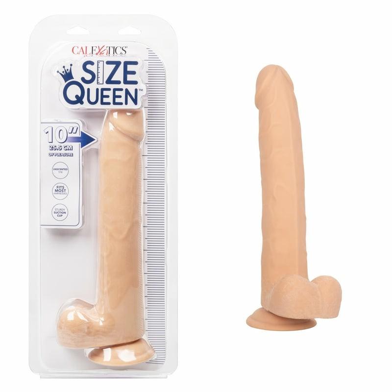 Strap-Ons & Harness | Size Queen 10″ Dildo Ivory Dildos Strap-Ons & Harness