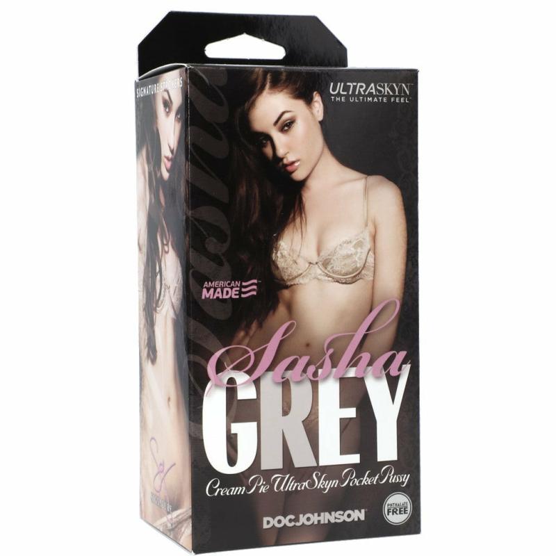 Vaginal | Signature Strokers Sasha Grey Cream Pie Pocket Pussy Masturbators Vaginal