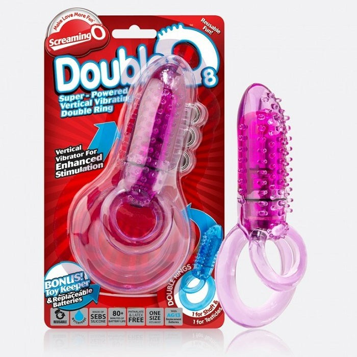 Vibrating Cock Rings | DoubleO 8 Vibrating Ring (Assorted) Cock Rings Vibrating Cock Rings