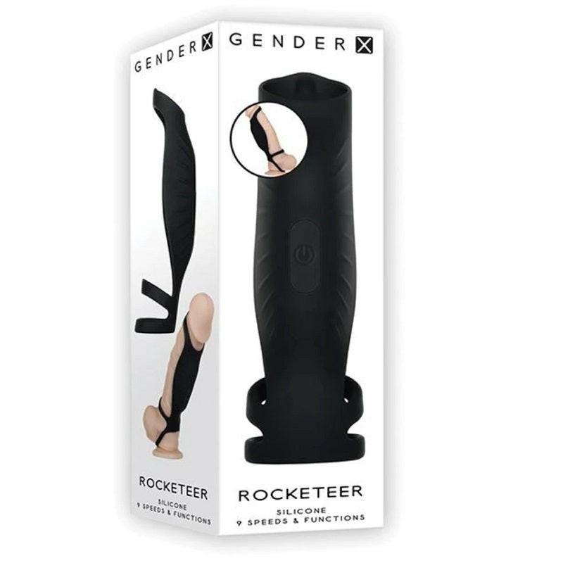 Vibrating Cock Rings | Gender-X Rocketeer Sheath Cock Rings Vibrating Cock Rings