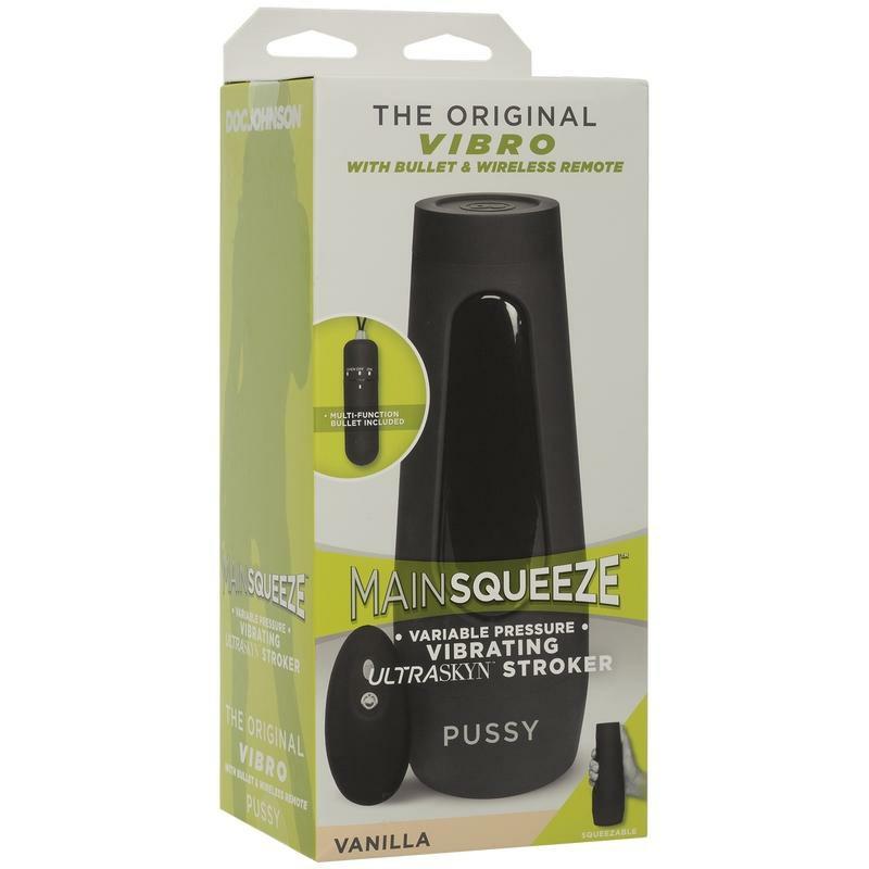 Vibrating Strokers | Main Squeeze The Original Vibro Pussy Masturbators Vibrating Strokers