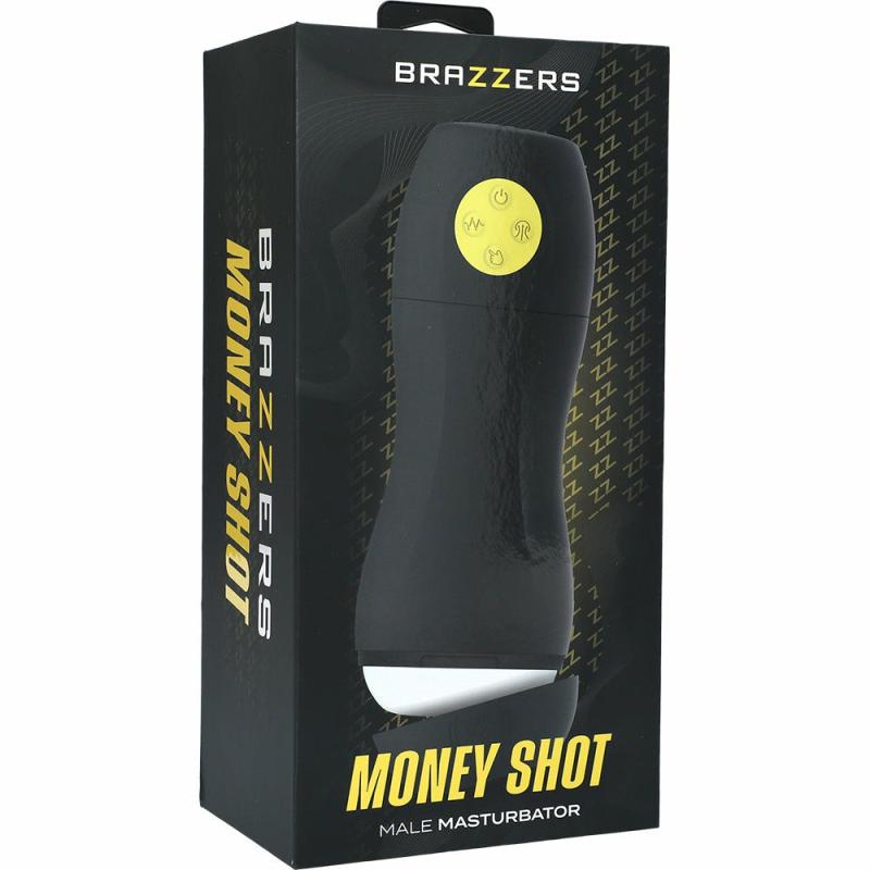 Vibrating Strokers | Money Shot Electronic Male Masturbator Masturbators Vibrating Strokers