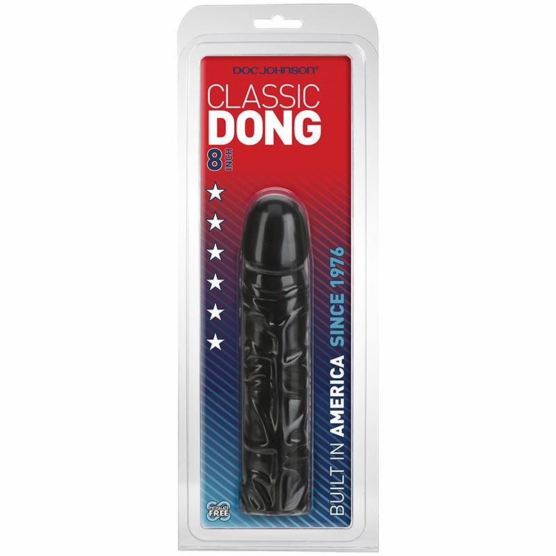 Black Dildos | 8” Classic Dong Black Black Dildos Black Dildos