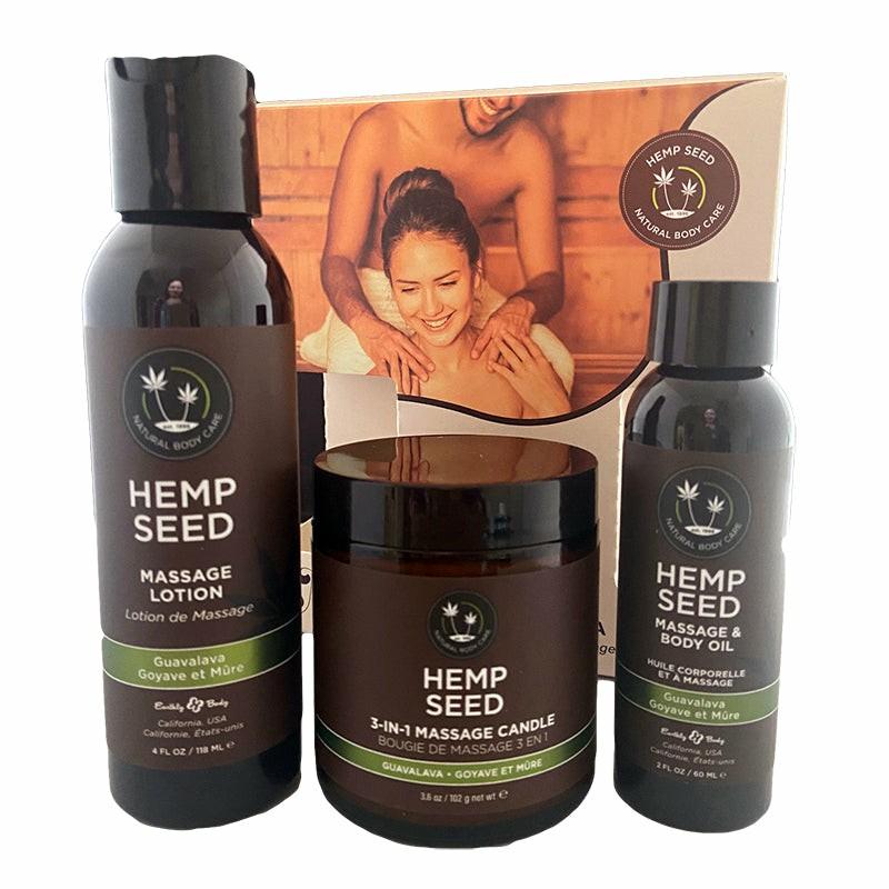 Flavoured | Hemp Seed Massage Gift Set Guavalava Flavoured Flavoured