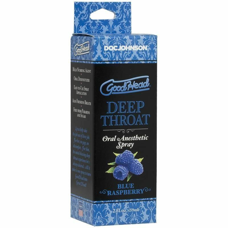 Prolongers & Desensitizers | GoodHead Deep Throat Spray Lotions Prolongers & Desensitizers